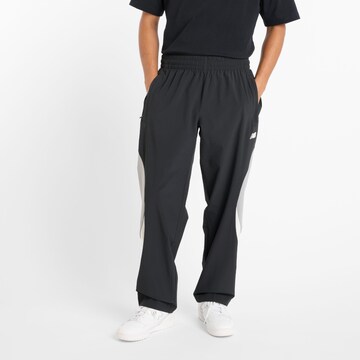 new balance Loose fit Pants 'In Game' in Black: front