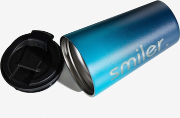 smiler. Cup 'muggy.' in Blue