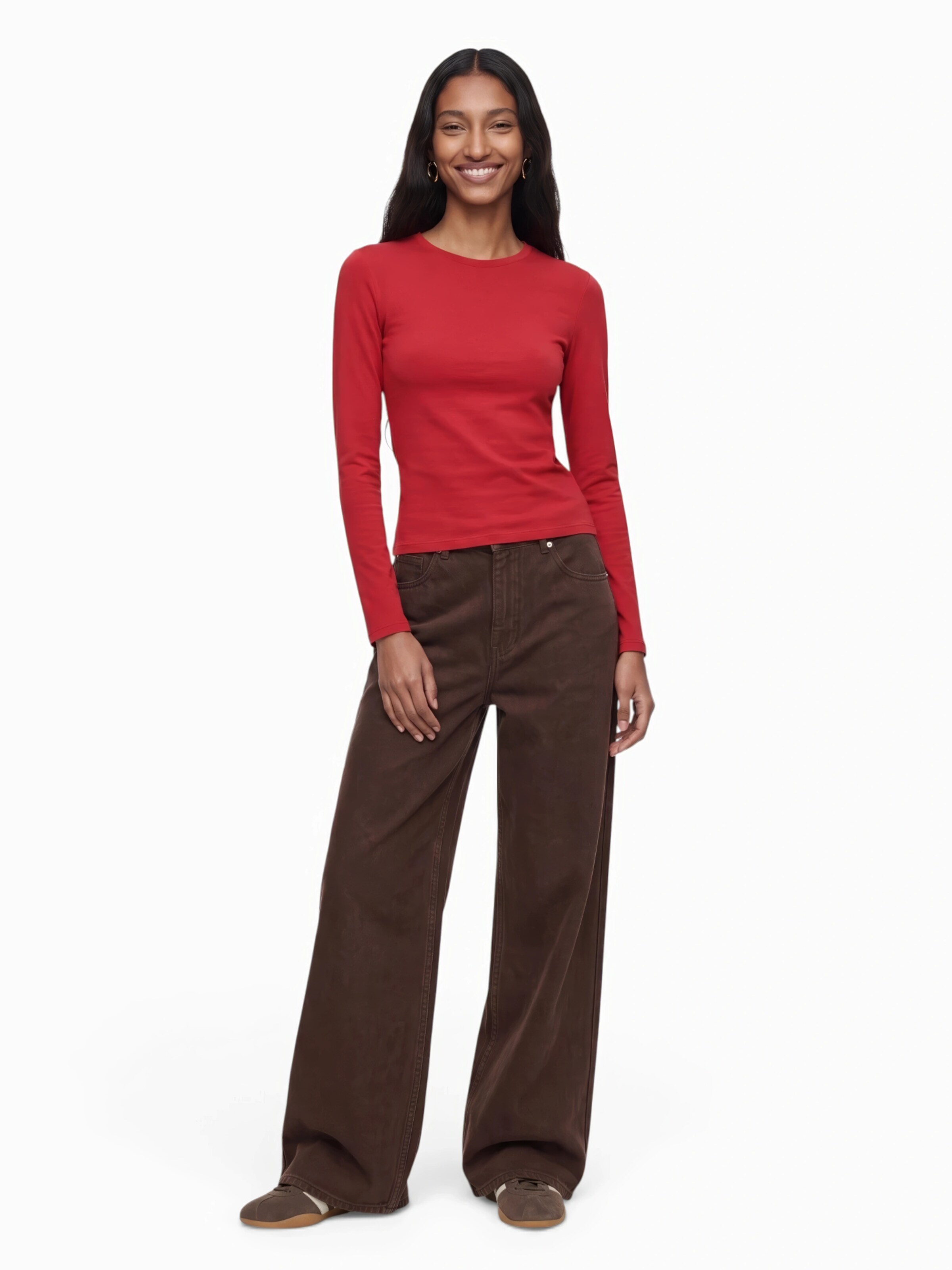 KAVAZI Shirt in Rood