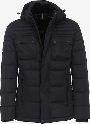 CASAMODA Winter Jacket in Blue: front