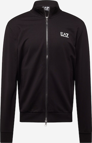 EA7 Emporio Armani Mikina – černá: přední strana
