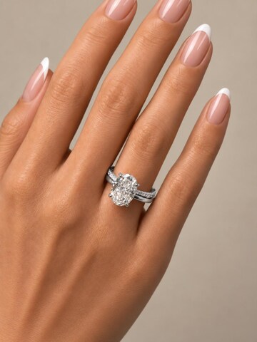 Balmante Jewelry Prsten 'Magnum Oval Cut' – stříbrná