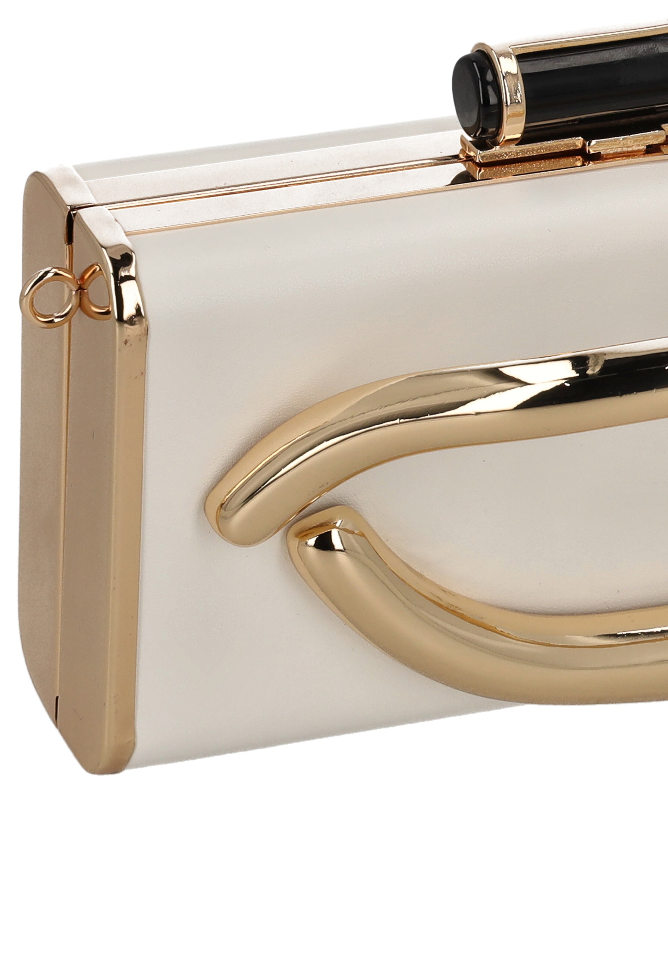 faina Clutch in Beige