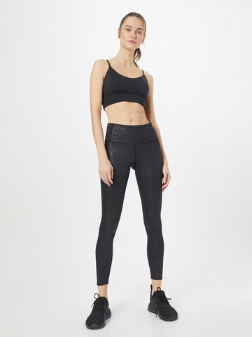 HKMX Skinny Sporthose in Schwarz