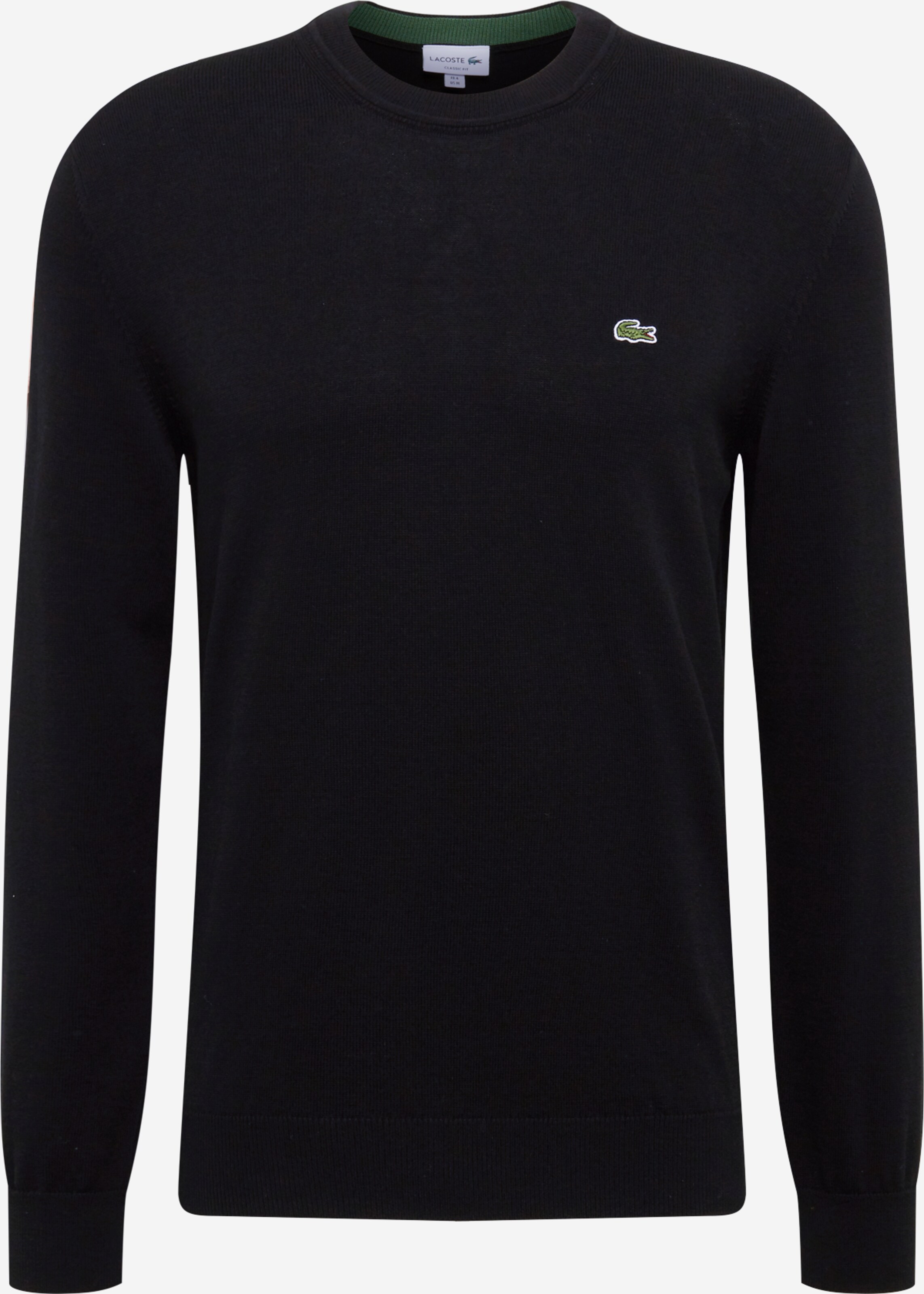 Lacoste sweater best sale black