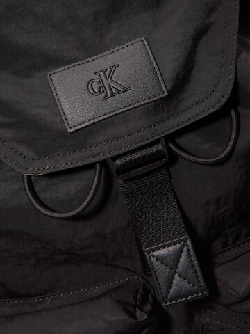 Calvin Klein Jeans Рюкзак 'Flap' в Черный