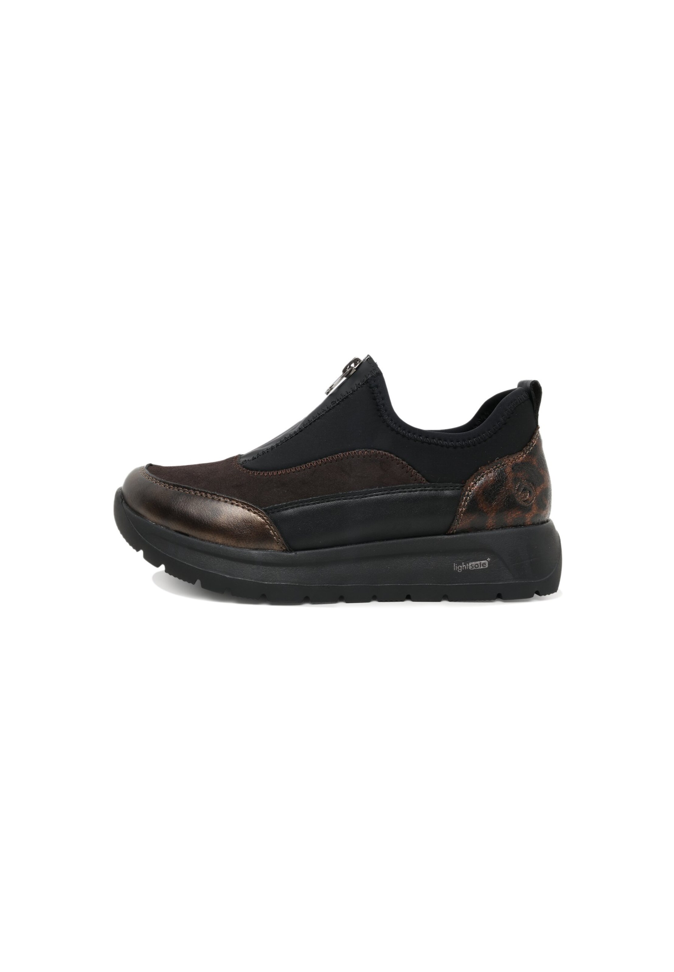 Sneaker low de la REMONTE pe maro: față