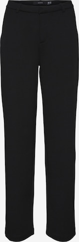 Vero Moda Tall Regular Trousers 'Zamira' in Black: front