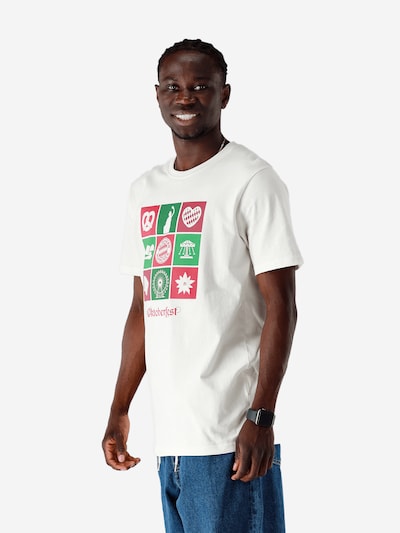 FC BAYERN MÜNCHEN T-Shirt FC Bayern in grün / rot / weiß, Produktansicht