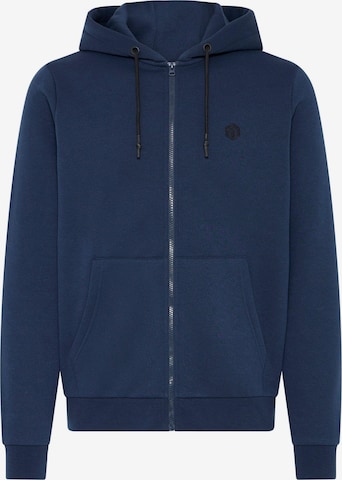 BLEND Sweatvest ' BHTolle ' in Blauw: voorkant