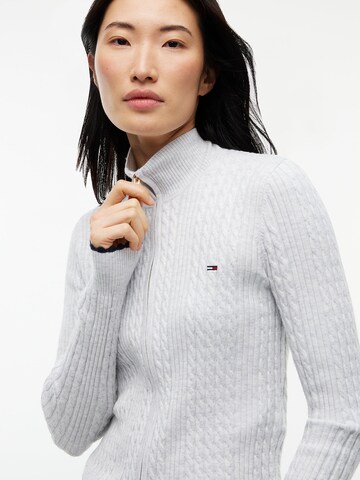 Tommy Jeans Strickjacke in Grau