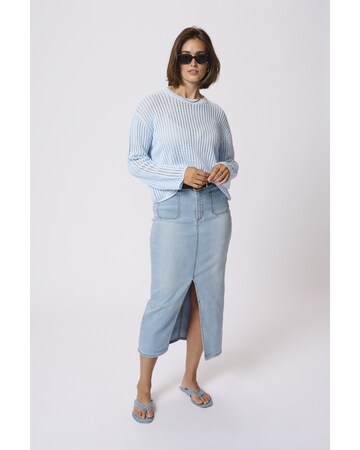 Pull-over 'KASolar' Kaffe en bleu : devant