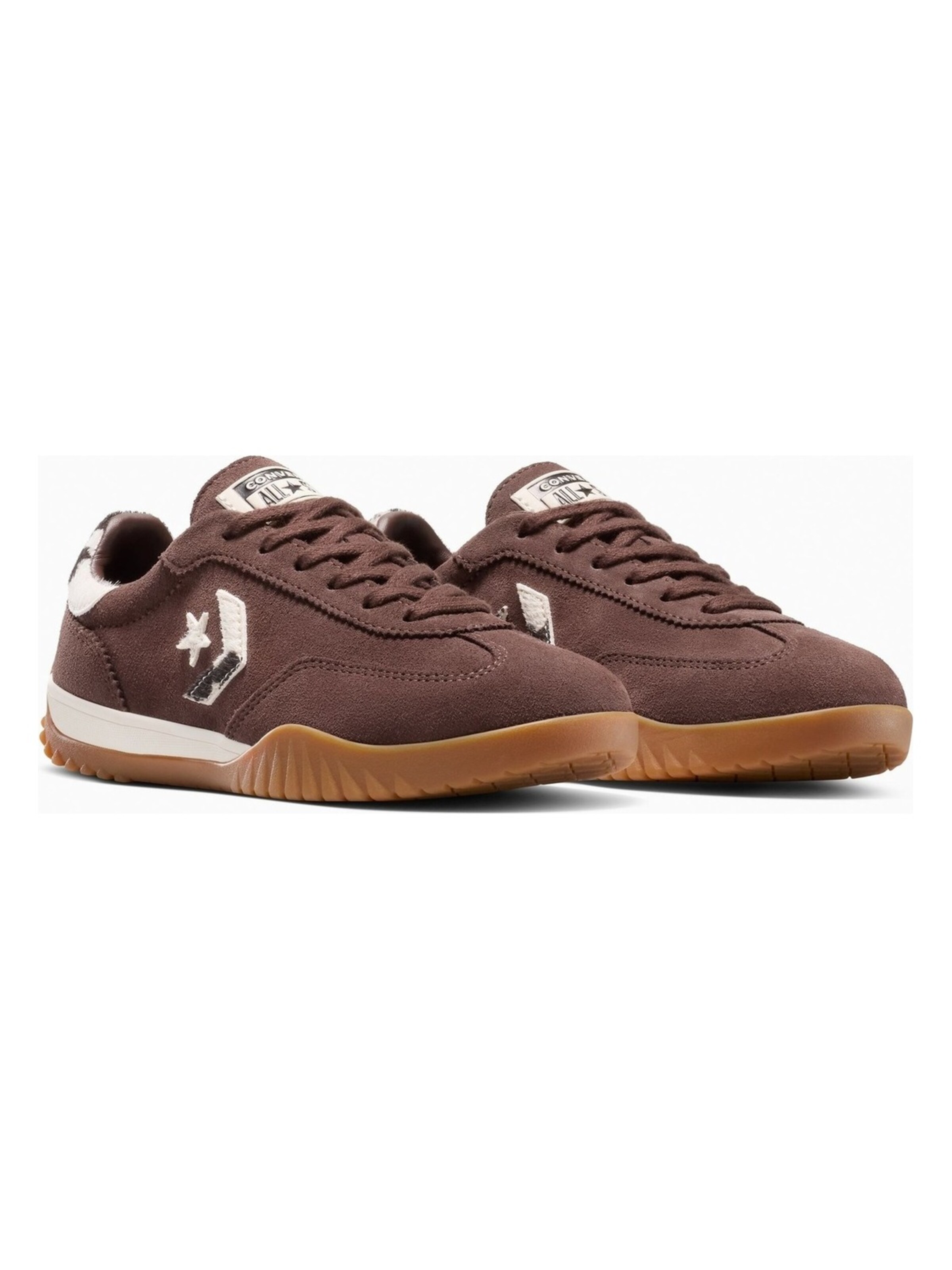 Baskets basses 'Converse Run Star Trainer Suede' CONVERSE en marron