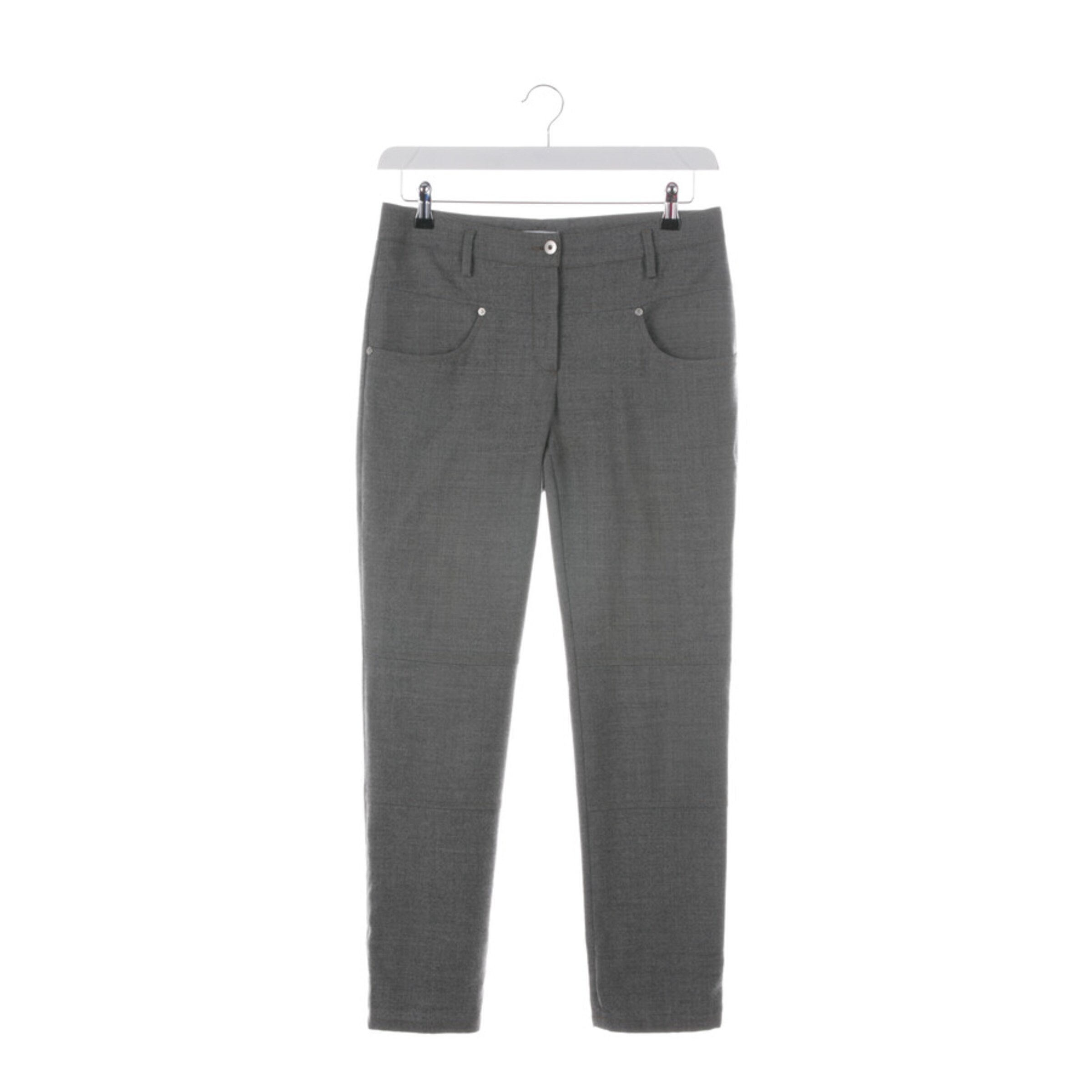 Gunex Pants in S in Grey: front