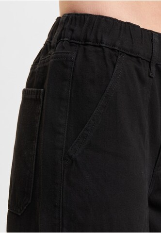 Baggy Jeans cargo DEF en noir