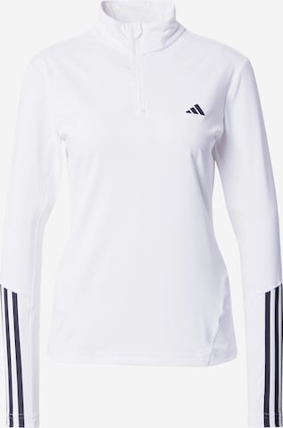 ADIDAS PERFORMANCE Sportshirt 'Hyperglam' in Weiß: predná strana