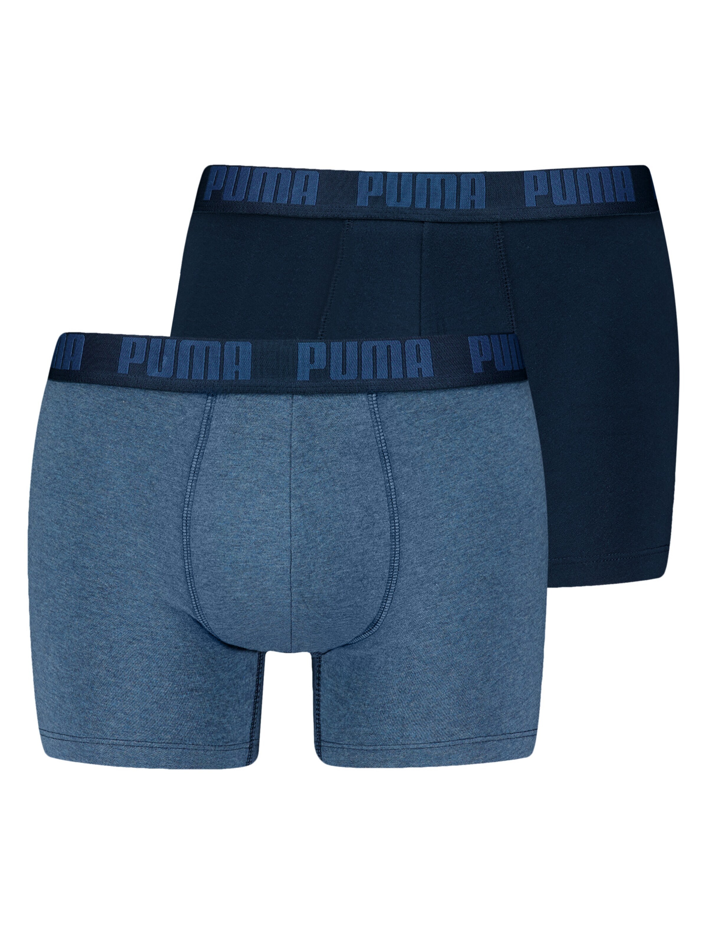 PUMA Boxershorts '2er Pack Everyday Basic Boxers'‌‌‌‌‌‌‌ in Blau: Vorderseite