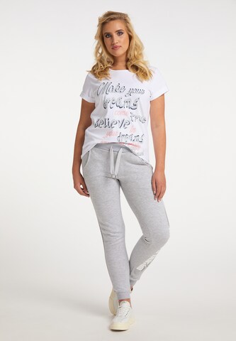 T-shirt 'Hughes' BRUNO BANANI en blanc