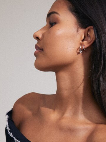 Boucles d'oreilles 'Scottie' Pilgrim en argent : devant