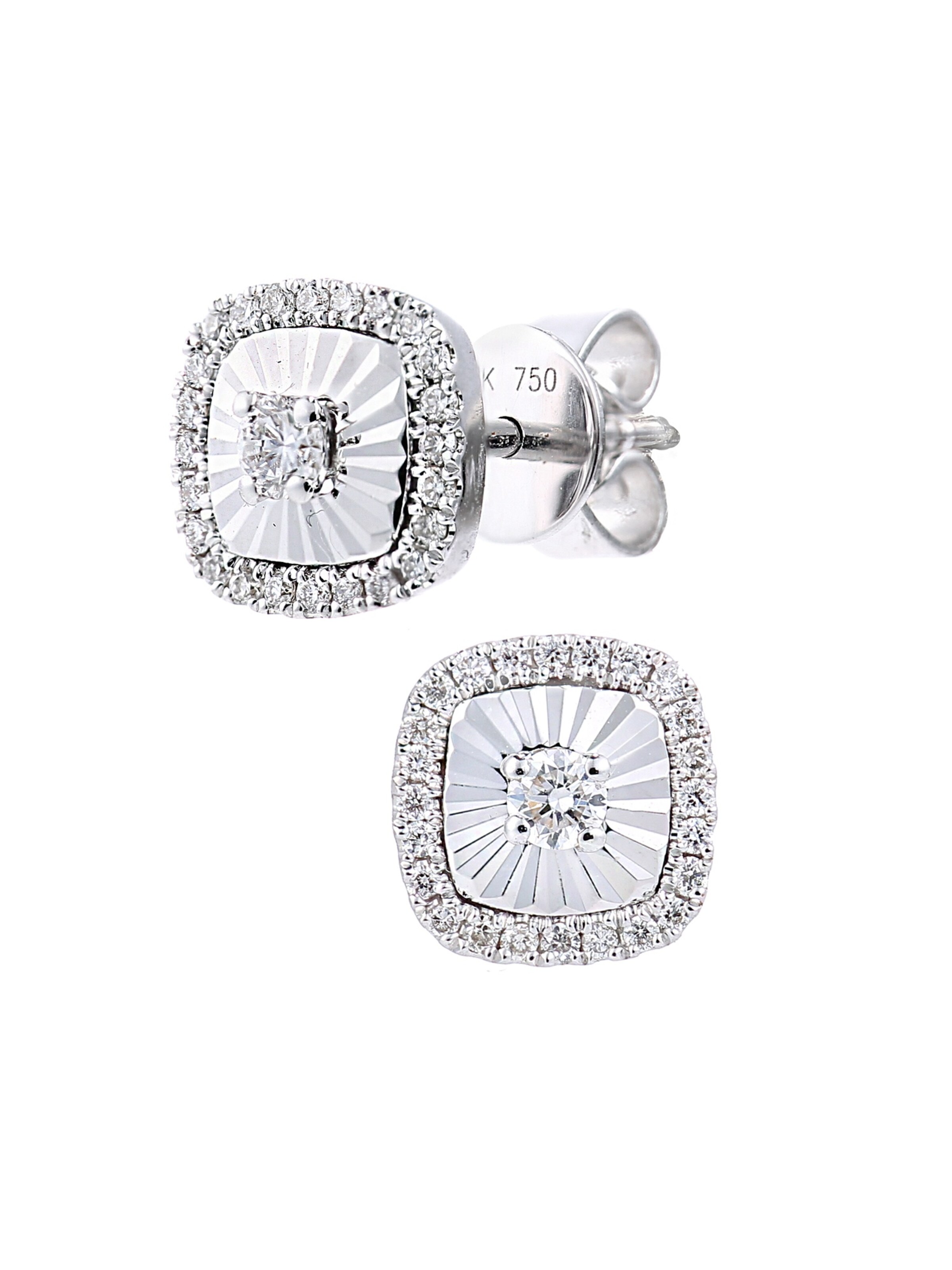 DIAMANT LETERNEL Ohrringe‌ in Silber: Vorderseite