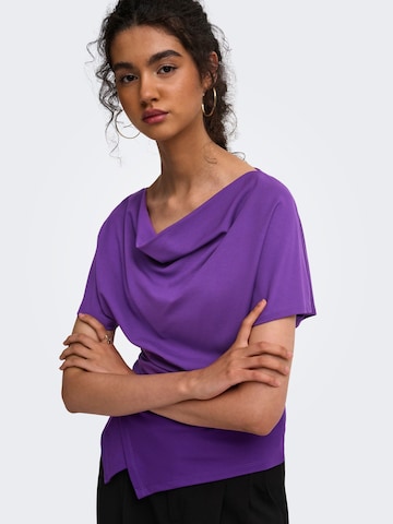 T-shirt 'ONLEmber' ONLY en violet
