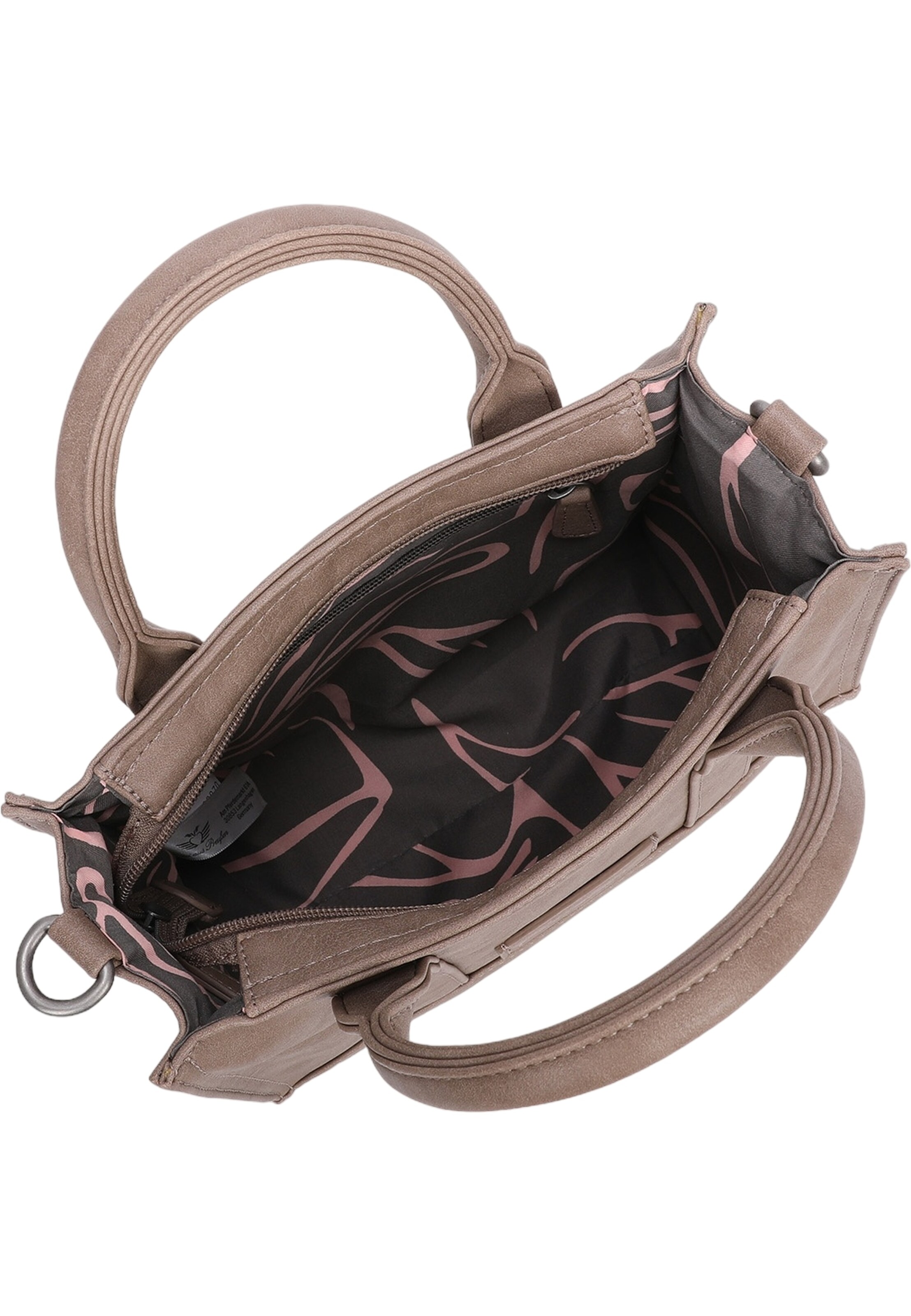 Fritzi aus Preußen Handbag 'Eco Square' in Brown