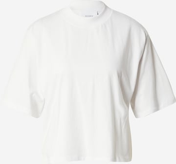 T-shirt Rotholz en blanc : devant