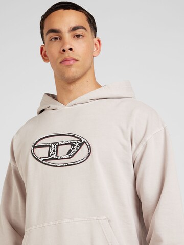DIESEL - Sudadera en gris