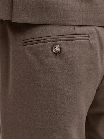 Coupe slim Pantalon à plis 'JPRSOLARIS' JACK & JONES en marron