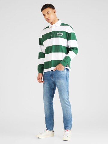 Tommy Jeans Shirt 'VARSITY' in Green