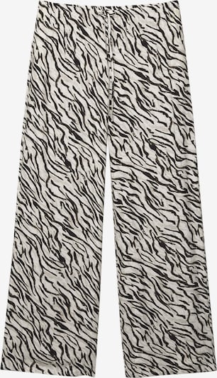 Pull&Bear Housut värissä kivenharmaa / musta / luonnonvalkoinen, Tuotenäkymä