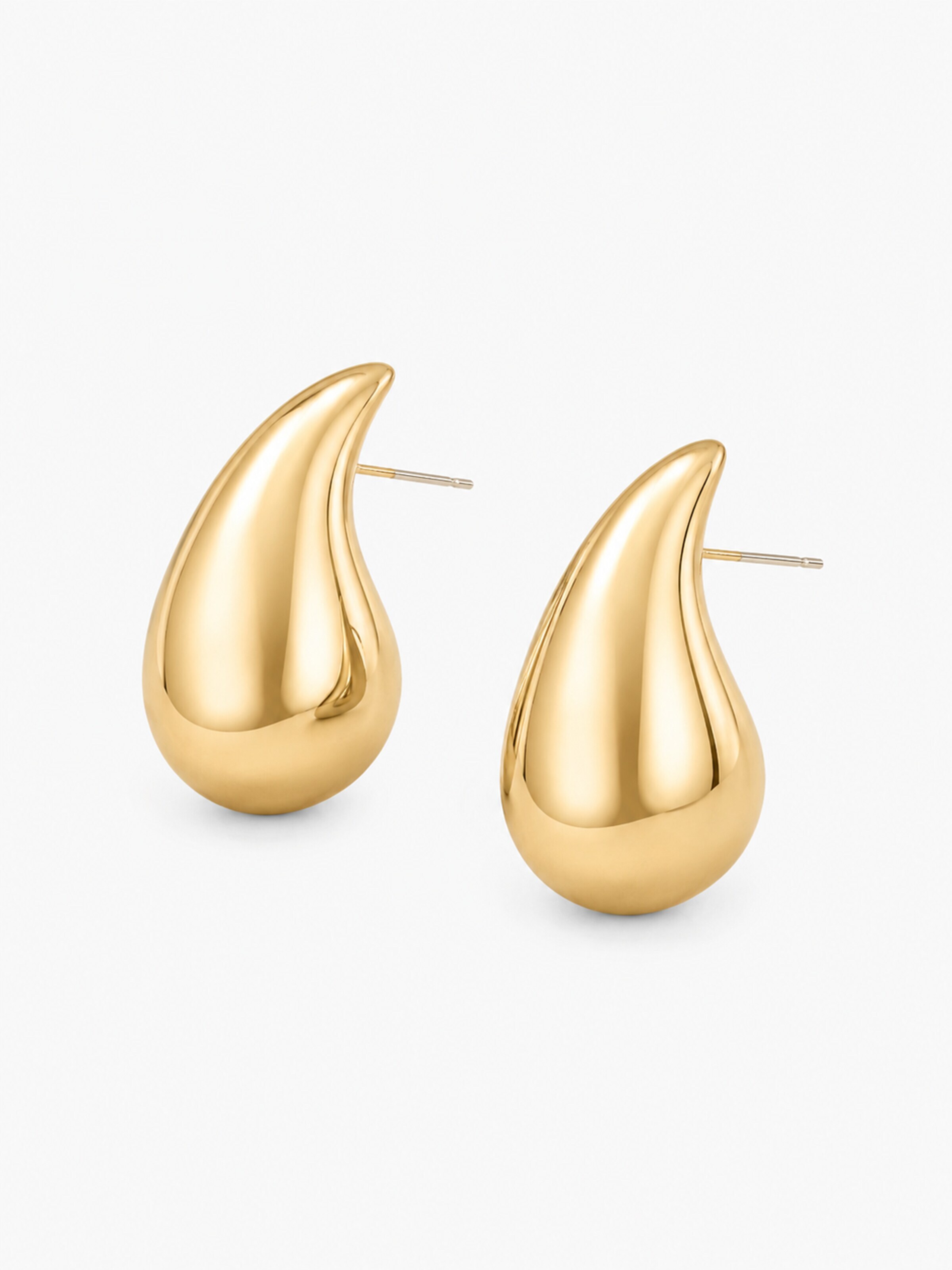 RteRme Náušnice 'Titania Earrings Large' – zlatá
