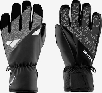 Zanier Full Finger Gloves 'Sillian' in Black: front