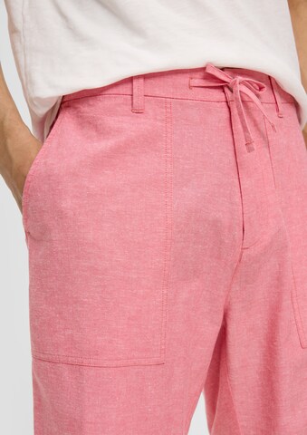 Regular Pantalon chino s.Oliver en rose
