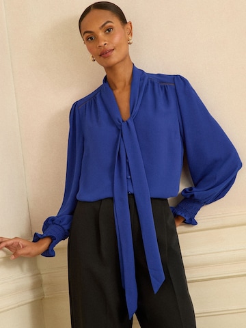 love & roses Blúzka - Modrá: predná strana