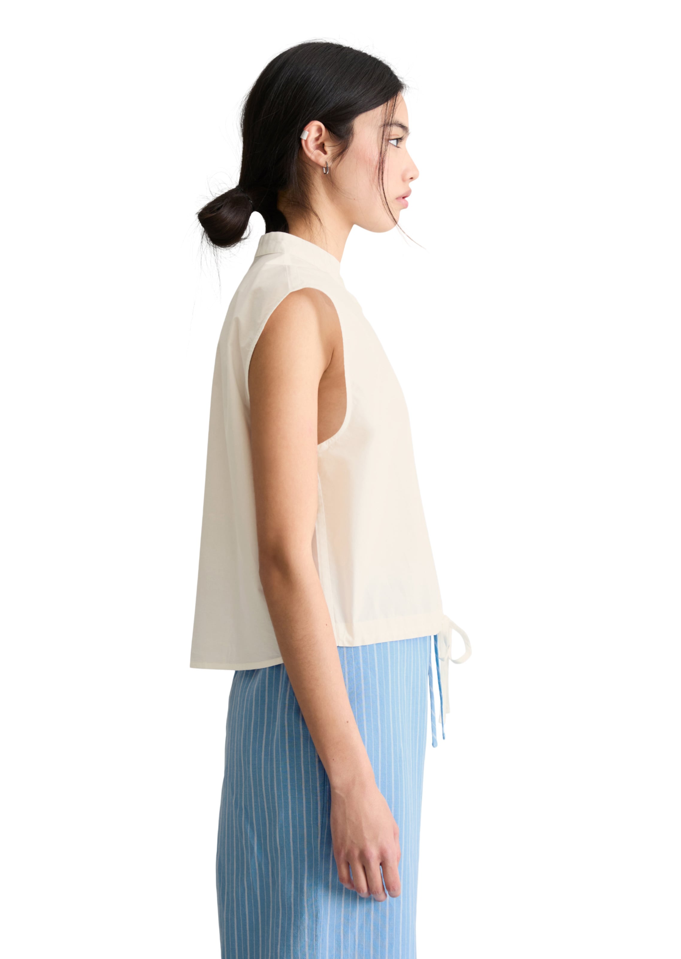 Marc O'Polo DENIM Bluse in Weiß