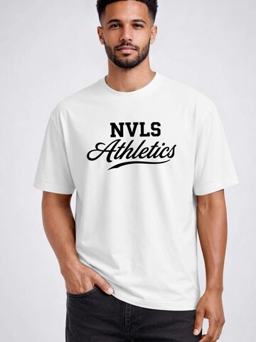 Neverless Shirt 'NVLS Athletics' in White