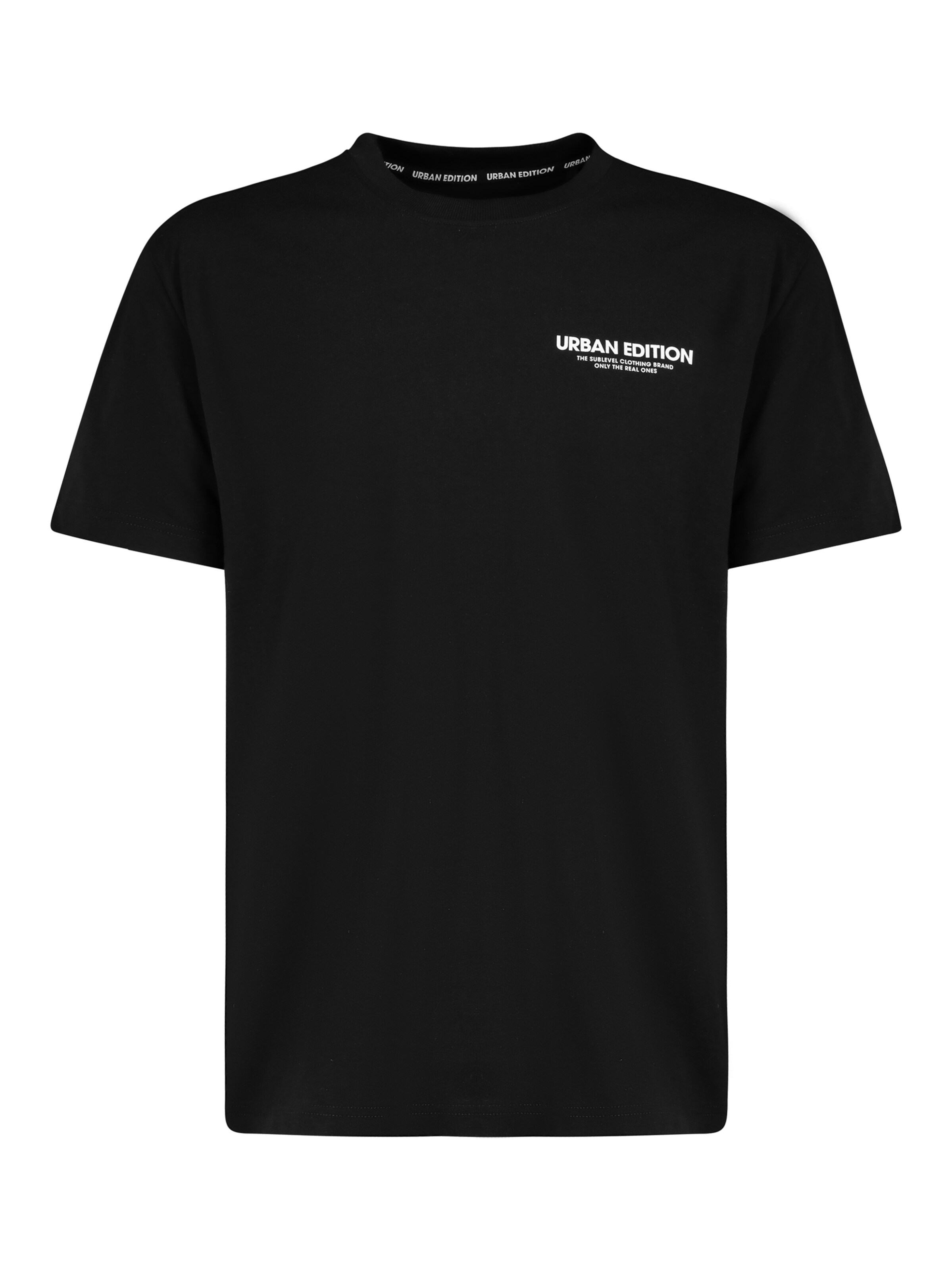 Sublevel Shirt 'Urban' in Zwart: voorkant