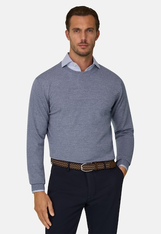 Boggi Milano Pullover in Blau: Vorderseite