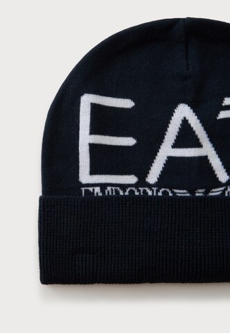 EA7 Emporio Armani Beanie in Blue