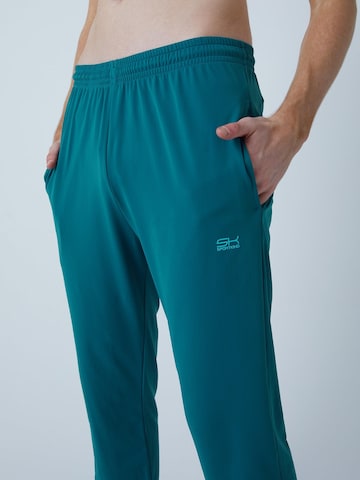 SPORTKIND Slimfit Sportbroek 'Slim Training Pants' in Groen