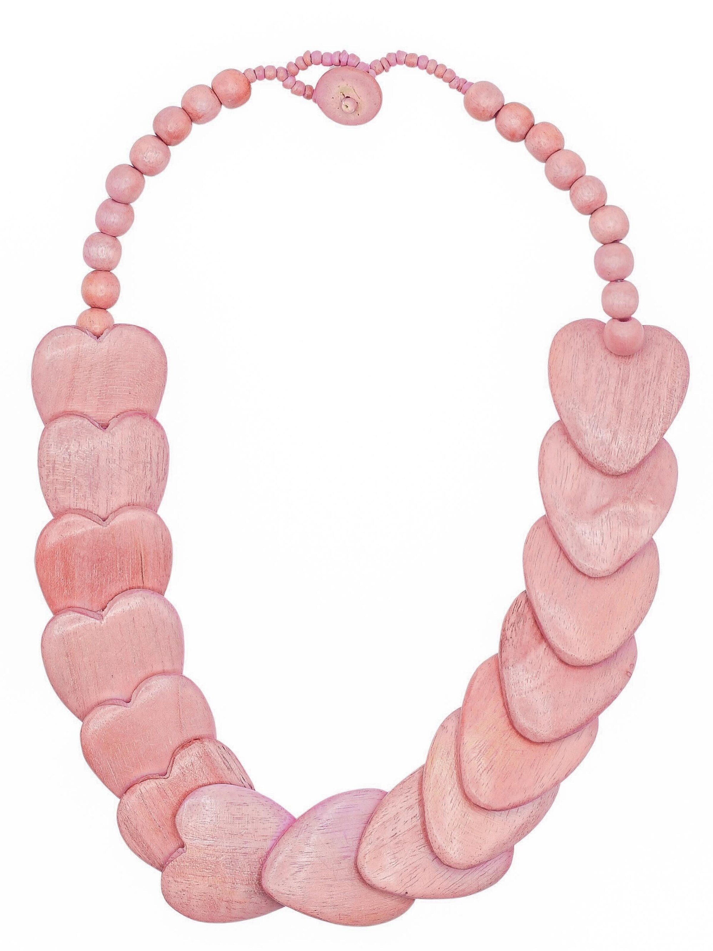 COLLEZIONE ALESSANDRO Kette 'Warmherz'‌‌‌‌‌ in Pink: Vorderseite