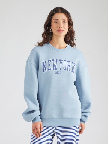 Sweat-shirt 'Jella' STUDIO SELECT en bleu : devant