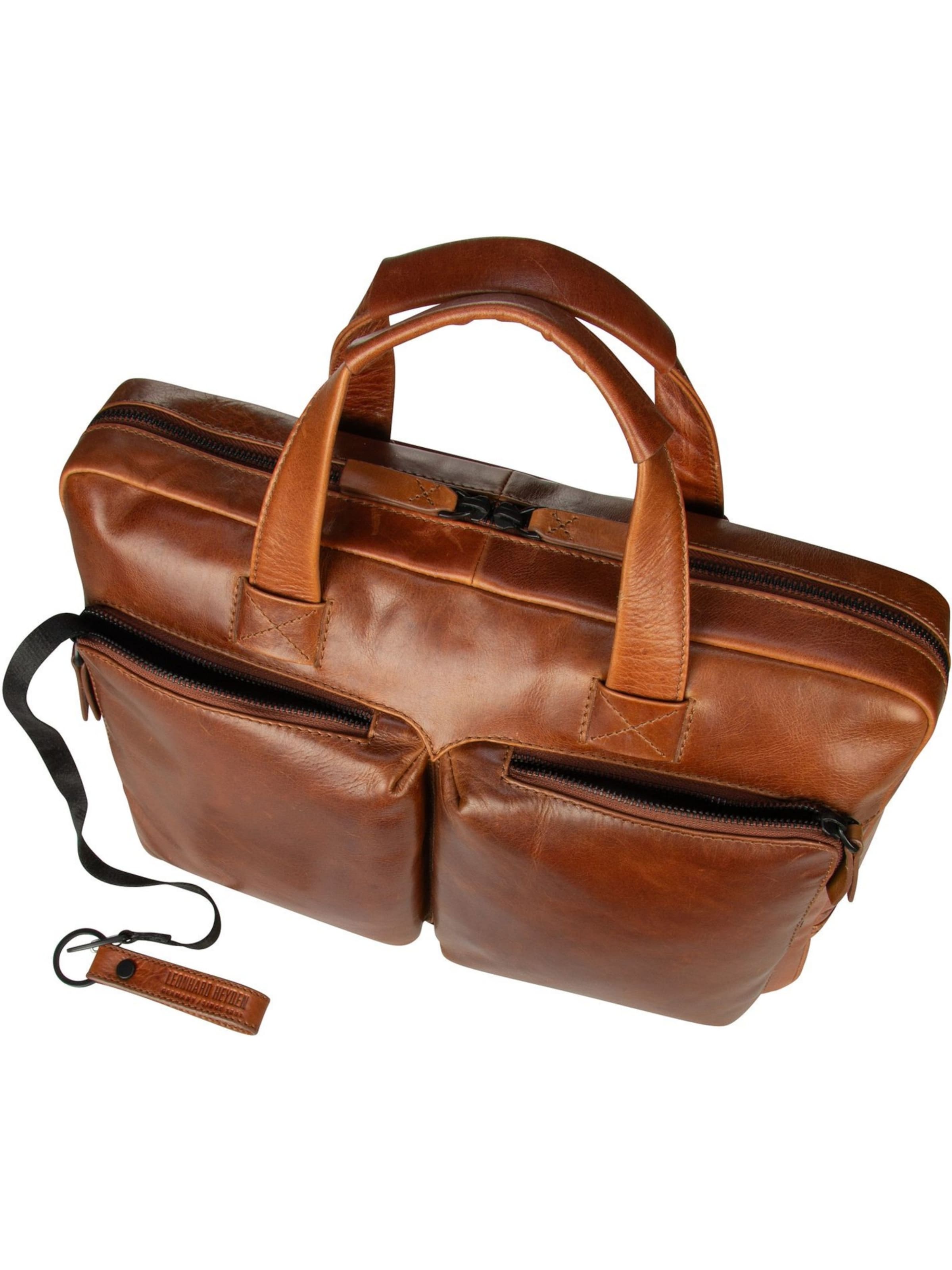 Porte-documents 'Porto' LEONHARD HEYDEN en marron