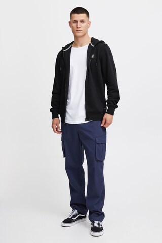 BLEND Zip-Up Hoodie 'Kaylon' in Black