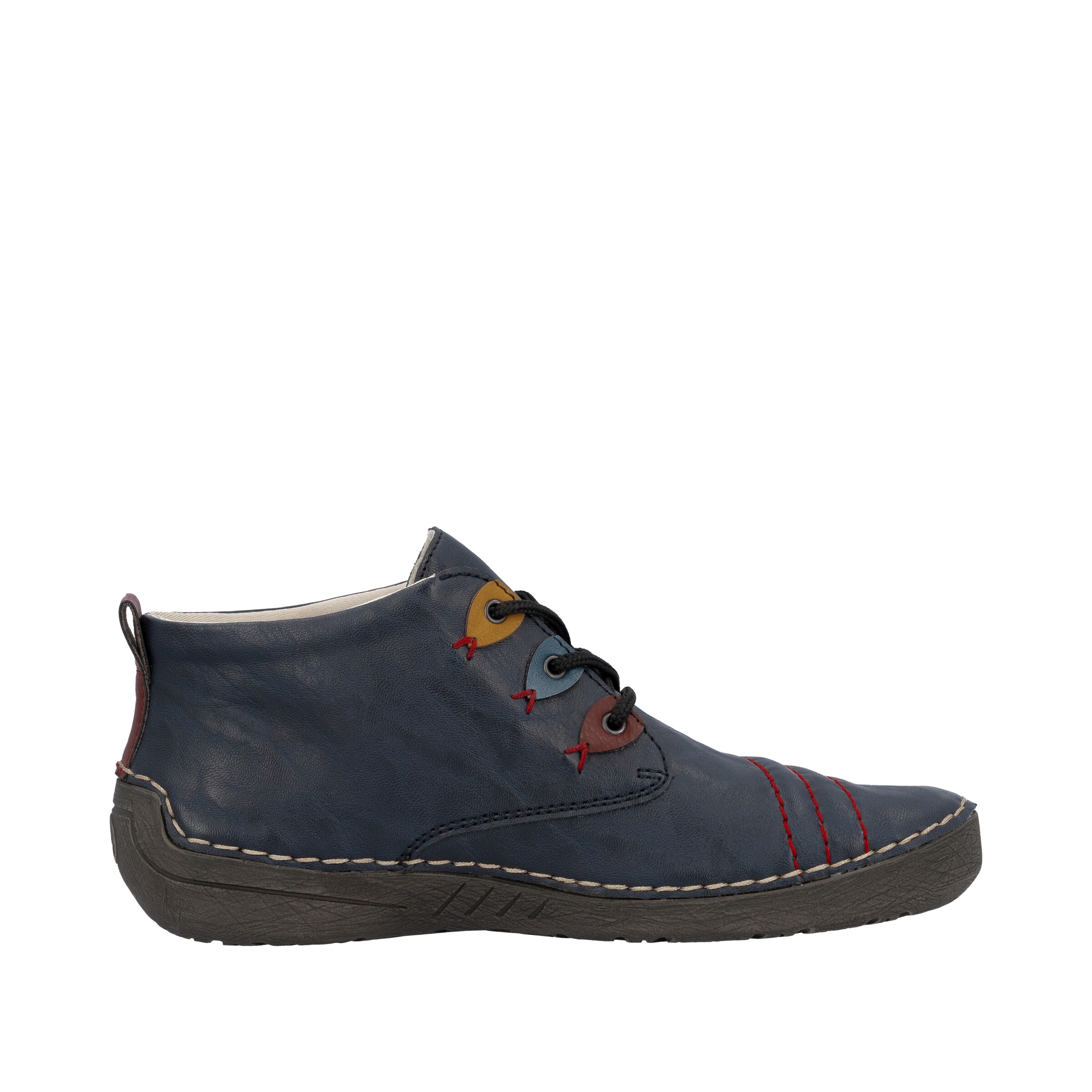 Chaussure à lacets Rieker en bleu
