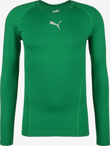 PUMA Base Layer 'Liga' in Green: front