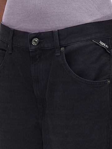 REPLAY Barrel Jeans 'NARJA' in Black