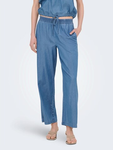 ONLY Wide leg Jeans 'ONLETTY-BEA' in Blue: front