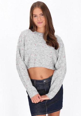 Pull-over MYMO en gris : devant